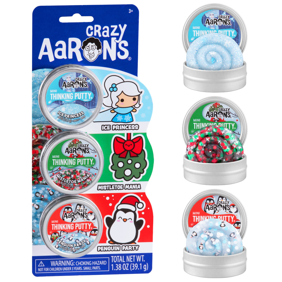 Christmas 2" Fidget Three Pack D5